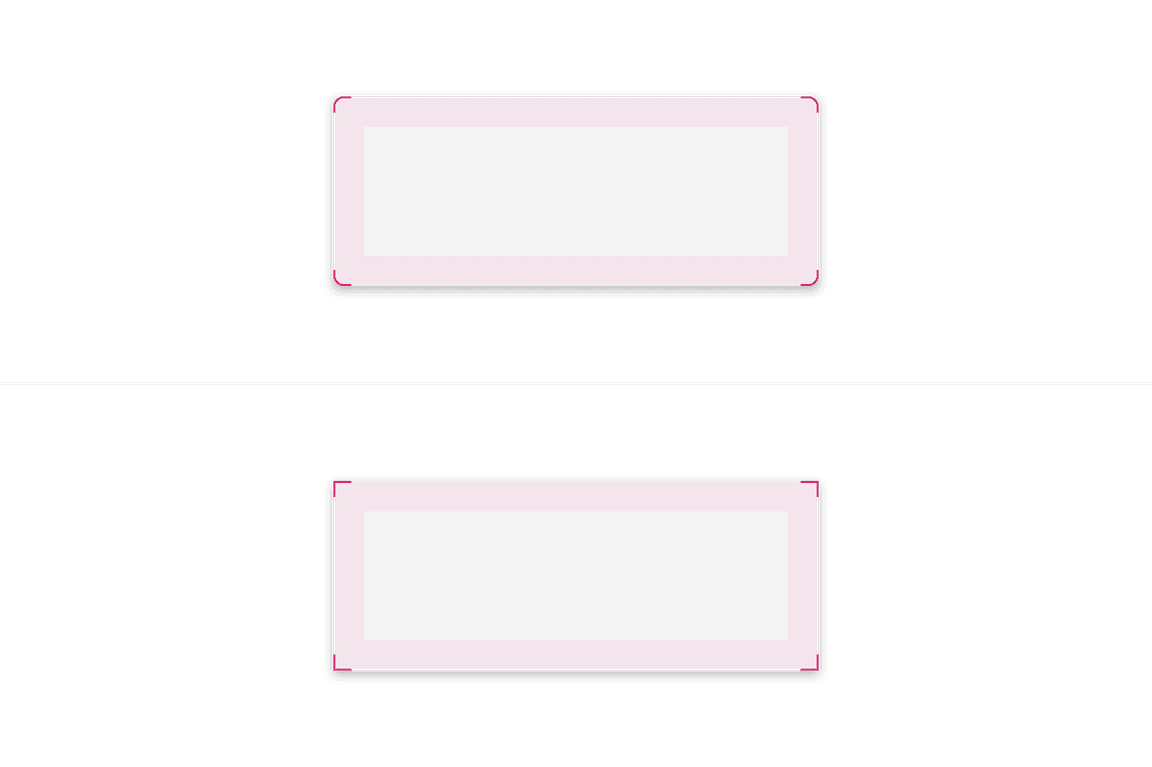 Popover container corner options.